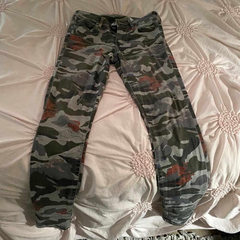 True religion camo jeans